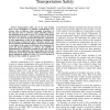 Impact of Vehicular Communications Security on Transportation Safety