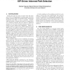 Implementation and preliminary evaluation of an ISP-driven informed path selection