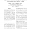 Implementation of a programmable array processor architecture for approximate string matching algorithms on FPGAs