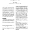 Improving accuracy of geometric parameter estimation using projected score method