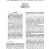 Improving Language Models by Clustering Training Sentences