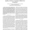 Incorporating retransmission diversity in quality-of-service guaranteed multi-user scheduling