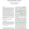 Increasing performance in byzantine fault-tolerant systems with on-demand replica consistency