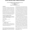 Incremental construction of the delaunay triangulation and the delaunay graph in medium dimension