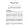 Incremental Learning in the Energy Minimisation Framework for Interactive Segmentation
