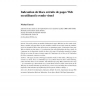 Indexation de blocs extraits de pages Web en utilisant le rendu visuel