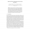 Inferring Privacy Information from Social Networks