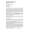 Information leakage from optical emanations