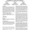 Instant messaging bots: accountability and peripheral participation for textual user interfaces