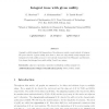Integral trees with given nullity