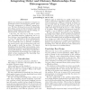 Integrating Order and Distance Relationships from Heterogeneous Maps