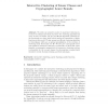 Interactive Clustering of Linear Classes and Cryptographic Lower Bounds
