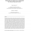 Interpretation of complex scenes using dynamic tree-structure Bayesian networks