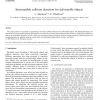 Interruptible collision detection for deformable objects