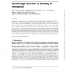 Introducing Preferences in Planning as Satisfiability