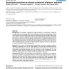 Investigating selection on viruses: a statistical alignment approach