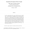 Irregularity strength of dense graphs