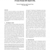 Is Memory Disaggregation Feasible?: A Case Study with Spark SQL