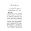 Isometrically Embedded Graphs