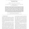 Joint Fusion and Blind Restoration For Multiple Image Scenarios With Missing Data