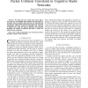 Joint Rate Control and Spectrum Allocation under Packet Collision Constraint in Cognitive Radio Networks