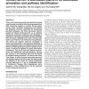 KOBAS server: a web-based platform for automated annotation and pathway identification