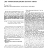 Labor in Informational Capitalism and on the Internet