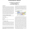 Latent aspect rating analysis on review text data: a rating regression approach