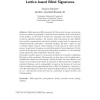Lattice-Based Blind Signatures