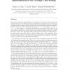 Lattice rule algorithms for multivariate approximation in the average case setting