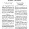 Layout to Logic Defect Analysis for Hierarchical Test Generation