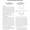 Learning and inferencing in user ontology for personalized semantic web services