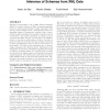 Learning deterministic regular expressions for the inference of schemas from XML data