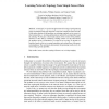 Learning Network Topology from Simple Sensor Data
