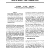 Learning the Structure of Dynamic Probabilistic Networks
