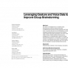 Leveraging gesture and voice data to improve group brainstorming