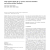 LFP spectral peaks in V1 cortex: network resonance and cortico-cortical feedback