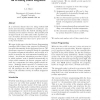 Literate programming as an aid to marking student assignments