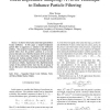 Local Importance Sampling: A Novel Technique to Enhance Particle Filtering