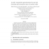 Locally computable approximations for spectral clustering and absorption times of random walks