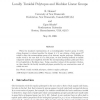 Locally toroidal polytopes and modular linear groups