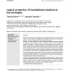 Logical properties of foundational relations in bio-ontologies