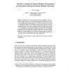 Machine Learning for Spoken Dialogue Management: An Experiment with Speech-Based Database Querying