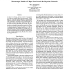 Macroscopic Models of Clique Tree Growth for Bayesian Networks