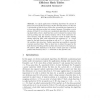 Maintaining External Memory Efficient Hash Tables