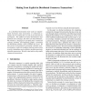 Making Trust Explicit in Distributed Commerce Transactions