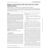 Mapping ancestral genomes with massive gene loss: A matrix sandwich problem