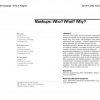 Mashups: who? what? why?