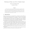 Matching and edge-connectivity in regular graphs