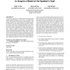 Matching utterances to rich knowledge structures to acquire a model of the speaker's goal